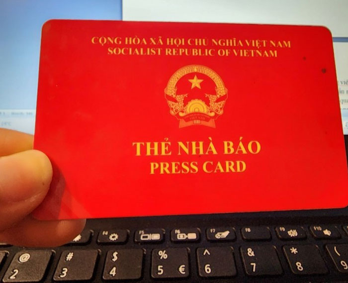 Gia hạn sử dụng thẻ nhà báo kỳ hạn 2021-2025 đến hết ngày 31-3-2026
