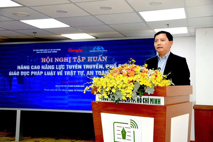 Nâng cao năng lực thông tin, tuyên truyền, phổ biến giáo dục pháp luật về trật tự, an toàn giao thông