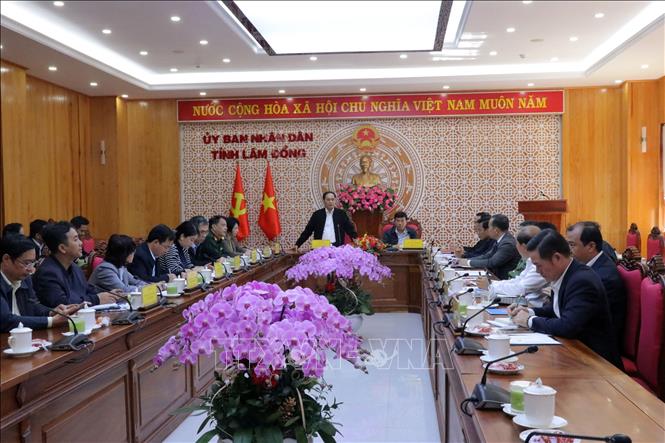 Phó Thủ tướng Bùi Thanh Sơn làm việc tại Lâm Đồng về tình hình khắc phục thiên tai