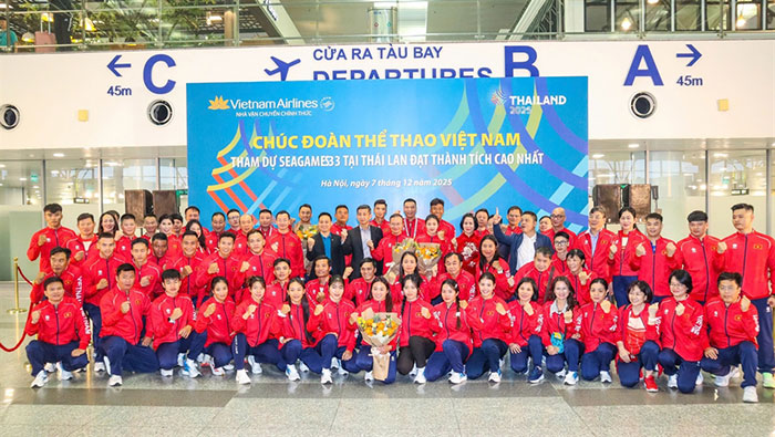 Đoàn Thể thao Việt Nam lên đường tham dự SEA Games 33