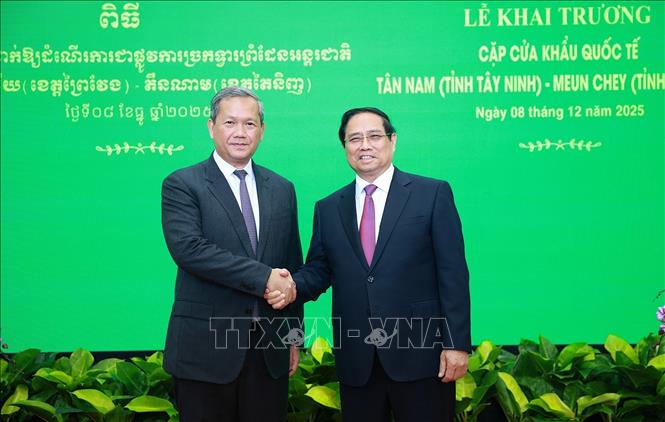 Thủ tướng Phạm Minh Chính hội đàm với Thủ tướng Campuchia Hun Manet 