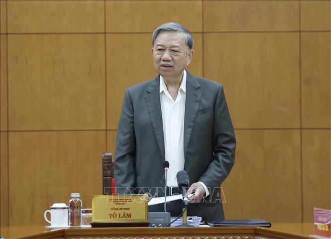 Tổng Bí thư Tô Lâm: Chuyển tư duy chăm sóc y tế cho người khuyết tật sang cách tiếp cận xã hội hòa nhập