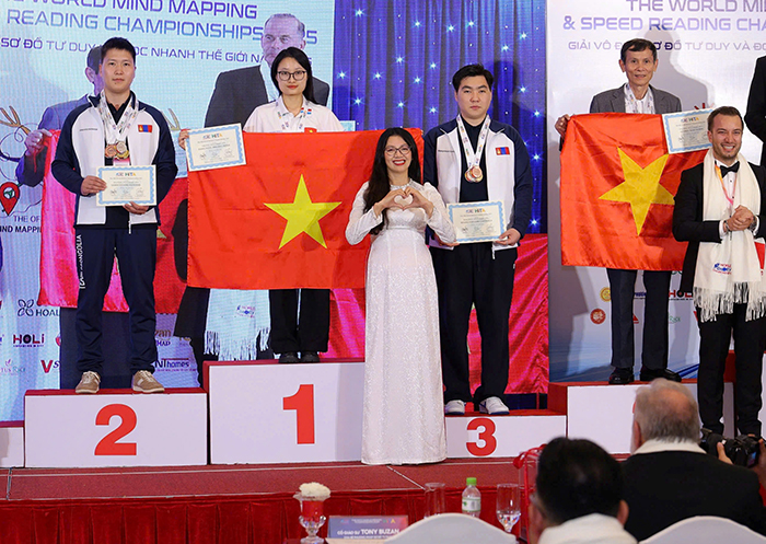 Đội tuyển Việt Nam xếp thứ 4 thế giới tại Giải vô địch Siêu trí nhớ 2025