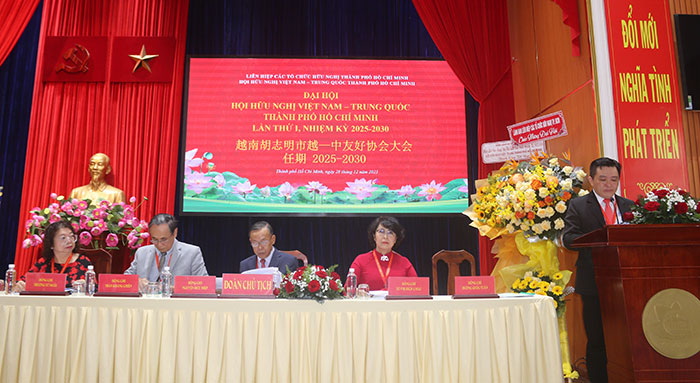 Hội Hữu nghị Việt Nam – Trung Quốc TP.HCM phát huy tốt vai trò ngoại giao nhân dân