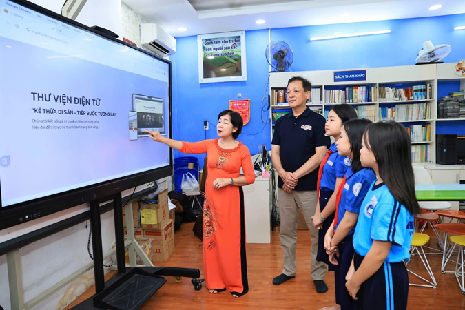 Thư viện số thúc đẩy học tập suốt đời