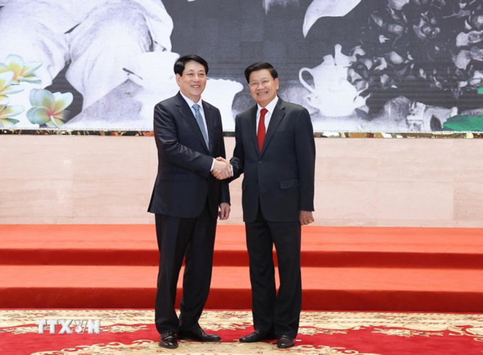 Điện mừng Đảng Nhân dân cách mạng Lào tổ chức Đại hội Đại biểu toàn quốc lần thứ XII