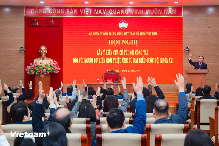 Mặt trận Tổ quốc Việt Nam giới thiệu 5 người ứng cử đại biểu Quốc hội khóa XVI