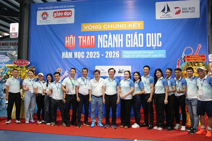 Thầy cô giáo TP.HCM sôi nổi tranh tài vòng chung kết hội thao ngành giáo dục