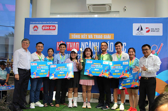 Trao giải hội thao lớn nhất ngành GD-ĐT TP.HCM