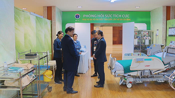 Y tế sẵn sàng các tình huống phục vụ tại Đại hội XIV của Đảng