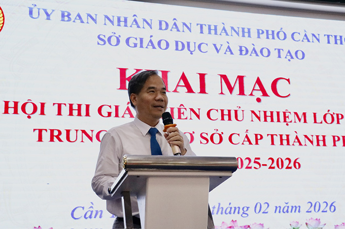 Cần Thơ: Khai mạc hội thi giáo viên chủ nhiệm giỏi THCS cấp thành phố