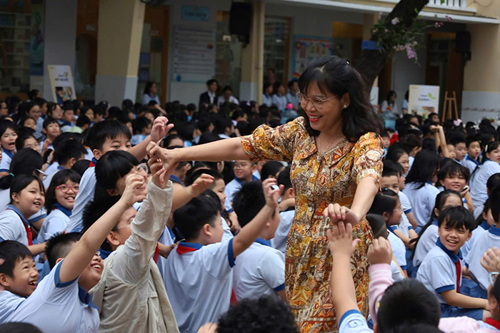 Trường Tiểu học Trần Hưng Đạo: Điểm sáng chuyển đổi số và giáo dục toàn diện