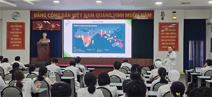 TP.HCM: Tổ chức tập huấn cập nhật chuyên môn về bệnh do virus Nipah cho nhân viên y tế