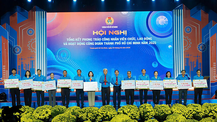 Liên đoàn Lao động TP.HCM thể hiện rõ vai trò đầu tàu của phong trào công nhân