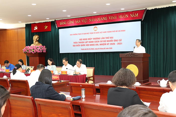 TP.HCM thống nhất danh sách sơ bộ người ứng cử đại biểu Quốc hội khóa XVI và HĐND khóa XI