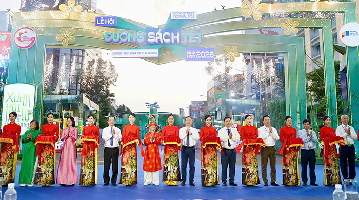 Lễ hội Đường sách Tết Bính Ngọ 2026: Khai xuân bằng tri thức