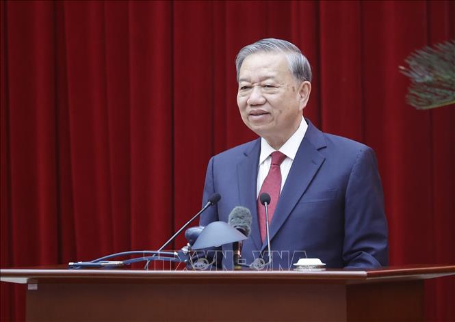 Phát biểu của Tổng Bí thư Tô Lâm tại gặp mặt thành viên các Tiểu ban chuẩn bị Đại hội XIV của Đảng