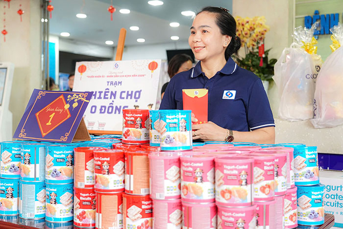 Phiên chợ 0 đồng Xuân nhân ái lan tỏa sẻ chia tại Bệnh viện Nhân dân Gia Định