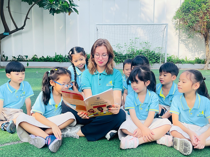 Nhiều phụ huynh lựa chọn Trường Tiểu học Việt Âu nhờ mô hình giáo dục phát triển toàn diện