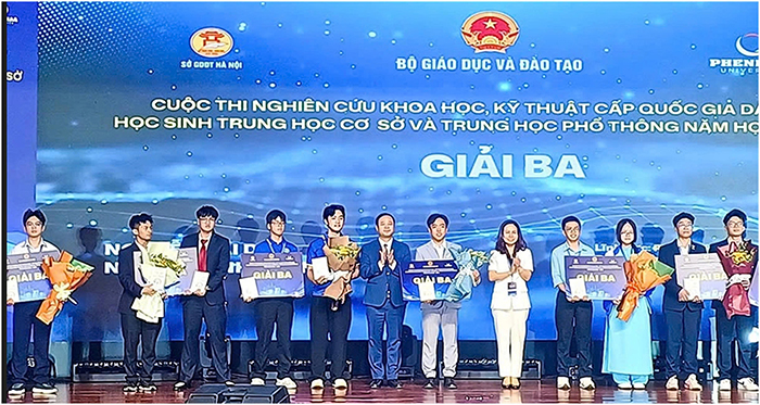 Học sinh Lâm Đồng đoạt 2 giải Cuộc thi Khoa học kỹ thuật toàn quốc