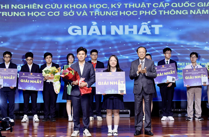 Nghiên cứu khoa học trong học sinh ngày càng lan tỏa lớn rộng