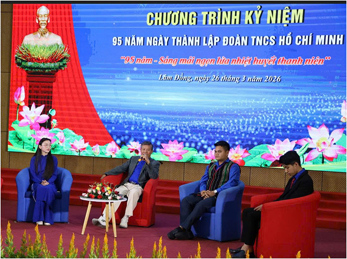 Tỉnh đoàn Lâm Đồng: Tọa đàm “95 năm – Sáng mãi ngọn lửa nhiệt huyết thanh niên”