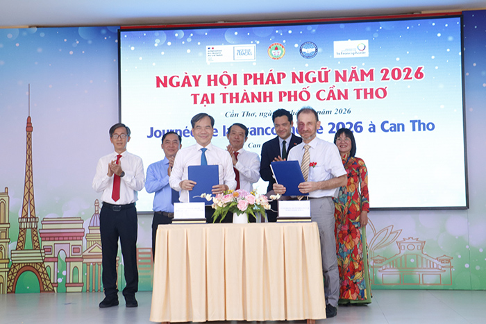 Rộn ràng Ngày hội Pháp ngữ năm 2026 tại Cần Thơ