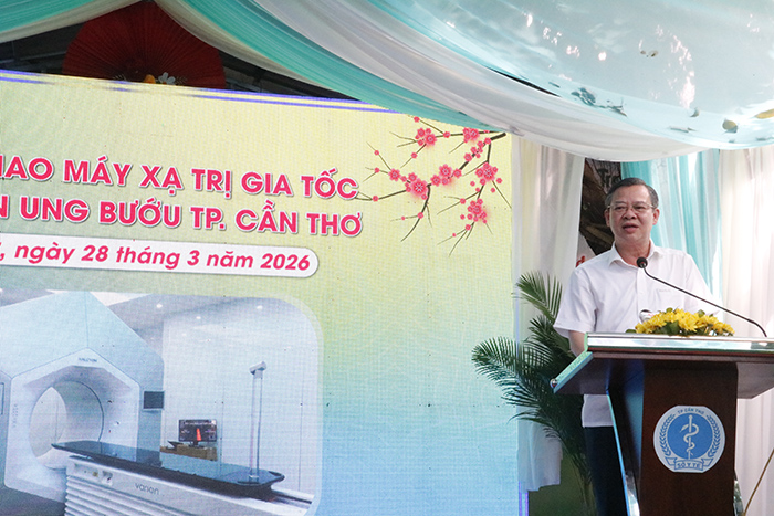 Bệnh viện Ung bướu Cần Thơ được trang bị hệ thống xạ trị hiện đại