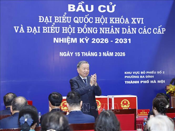 Bài viết của Tổng Bí thư Tô Lâm: Ngày hội non sông và trọng trách trước Nhân dân