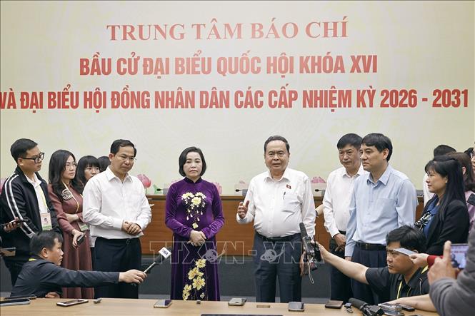 Chủ tịch Quốc hội Trần Thanh Mẫn: Thông tin bầu cử được truyền tải nhanh chóng, chính xác, an toàn