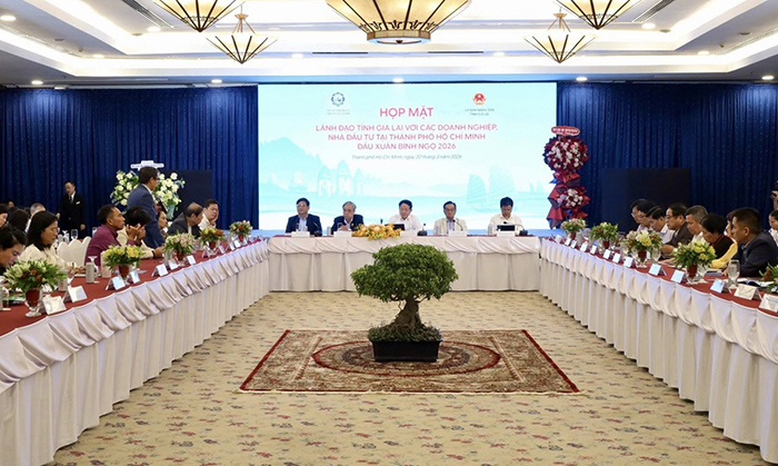 Gia Lai mong muốn mở rộng quan hệ hợp tác với doanh nghiệp tại TP.HCM