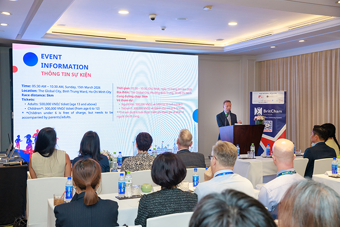 Giải “BritCham Fun Run 2026” gắn kết tình hữu nghị