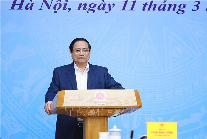 Thủ tướng Phạm Minh Chính chủ trì Hội nghị về phát triển “kinh tế bạc”