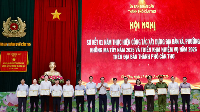 Cần Thơ có 25 xã, phường không có tội phạm ma túy