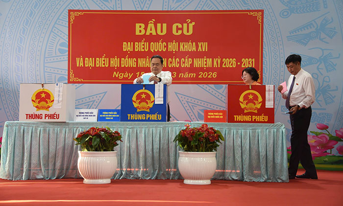 TP.HCM bước vào ngày bầu cử với không khí trang nghiêm, phấn khởi