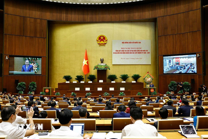 Tổng Bí thư Tô Lâm dự Hội nghị toàn quốc tổng kết công tác bầu cử