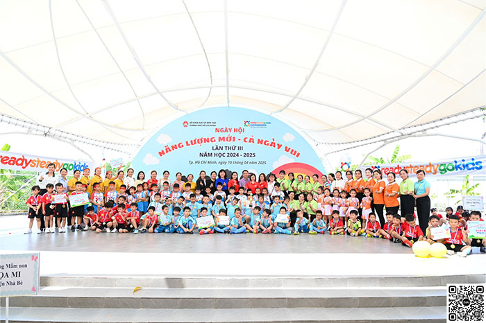 Ngày hội “Năng lượng mới cả ngày vui” năm học 2025- 2026: Đánh thức sức mạnh thể chất cho trẻ mầm non TP.HCM
