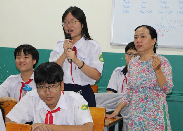 Trường THCS tổ chức kiểm tra cuối học kỳ II sớm cho học sinh lớp 9