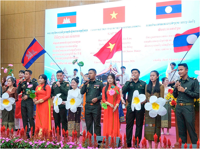 Gặp mặt học viên, sinh viên Lào và Campuchia đang học tập tại Lâm Đồng