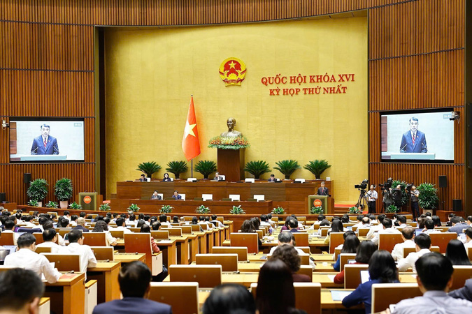 Kỳ họp thứ nhất, Quốc hội khóa XVI: Kiên trì mục tiêu tăng trưởng kinh tế cao, bền vững