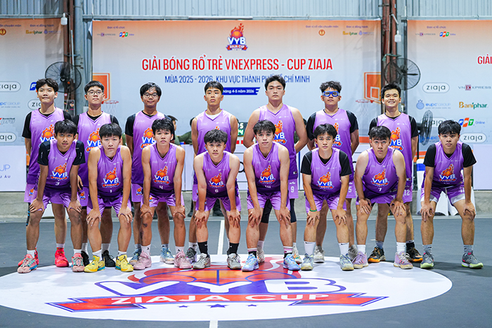 Khởi tranh sân chơi bóng rổ dành cho học sinh TP.HCM