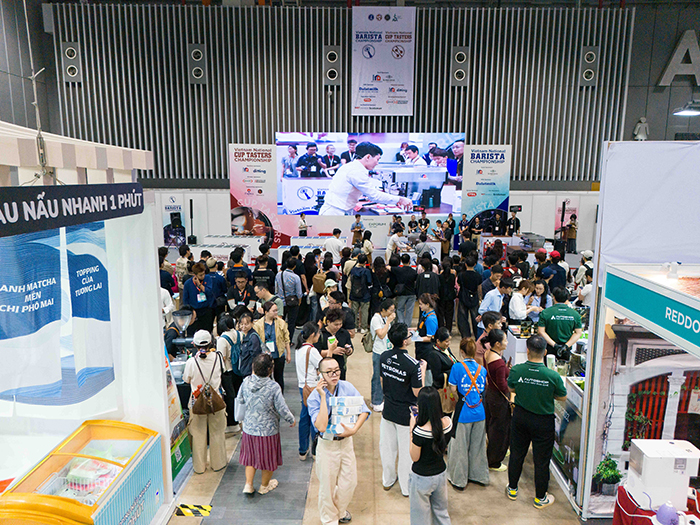 Triển lãm Cafe Show & Tea Show 2026 diễn ra tại TP.HCM