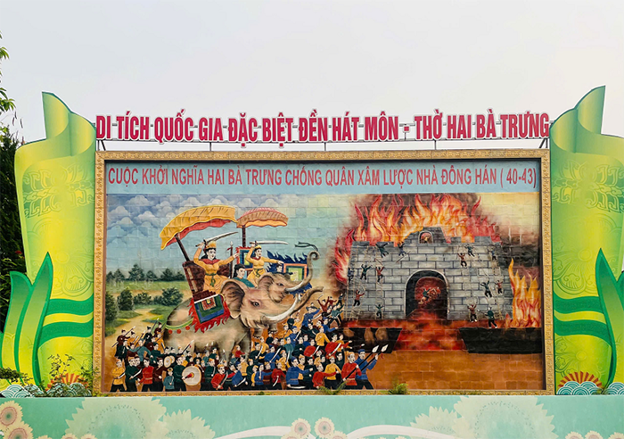 Khai lễ Đền Hát Môn – Dấu ấn lịch sử và hào khí Hai Bà Trưng