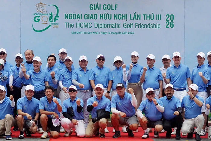 TP.HCM tổ chức Giải golf ngoại giao hữu nghị lần 3 năm 2025