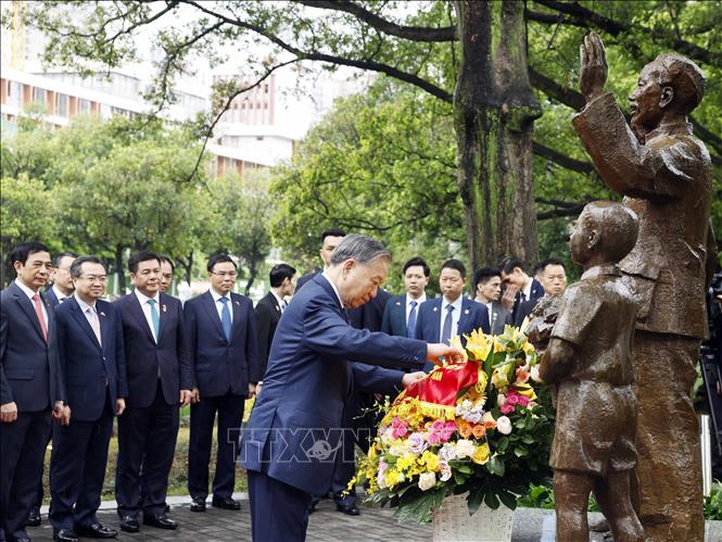 Tổng Bí thư, Chủ tịch nước Tô Lâm thăm di tích Khu học xá Trung ương 