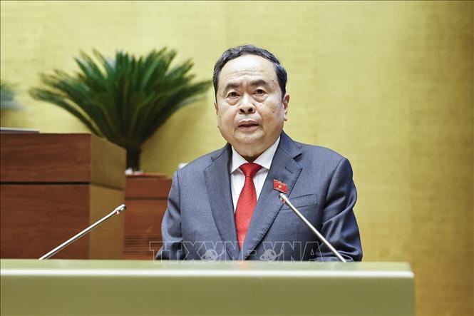 Chủ tịch Quốc hội Trần Thanh Mẫn: Khẳng định vai trò ‘đi trước một bước về thể chế’