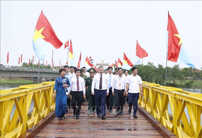 Tổng Bí thư, Chủ tịch nước Tô Lâm dự Lễ Thượng cờ “Thống nhất non sông”