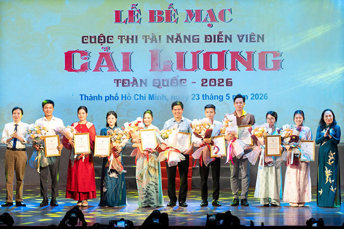 Bế mạc Cuộc thi Tài năng diễn viên cải lương toàn quốc 2026