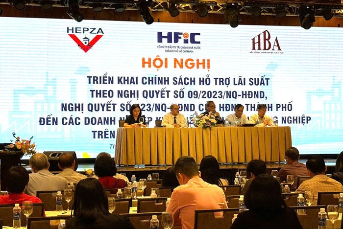 TP.HCM triển khai chính sách hỗ trợ lãi suất cho doanh nghiệp khu chế xuất, khu công nghiệp