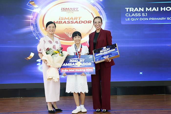 Vinh danh học sinh Cần Thơ tại sân chơi iSMART Ambassador 2026